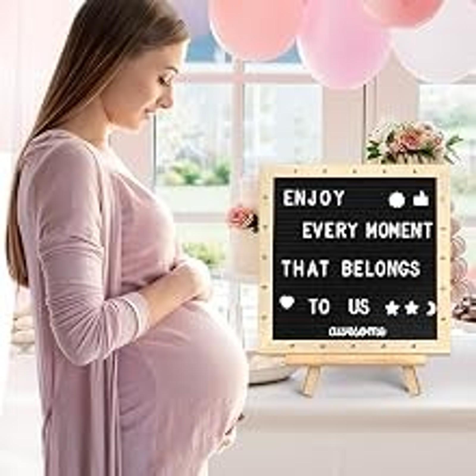 Pink Felt Letter Board with Lights, Built-in LED Lights -Message Board Adjustable Stand, 340 Letters and Christmas,- for Menus, Pregnancy Announcement, Weddings, Party Planning(10 * 10) Pink Felt Letter Board with Lights, Built-in LED Lights -Message Board Adjustable Stand, 340 Letters and Christmas,- for Menus, Pregnancy Announcement, Weddings, Party Planning(10 * 10)