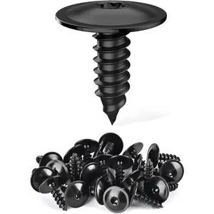 Nilight 25Pcs Screw Bolt Fender Liner Under Cover Screw Replacement for Audi A3 A4 A5 A6 Volkswagen Porsche Cayenne Macan Taycan N90974701