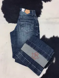 Tin Haul Curved Piece Trouser - Men's Embroidered Trouser with Pocket, Striped Design, Stylish and Versatile Casual Wear