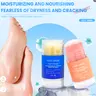 VOVO ANGEL 1.41oz Anti-Crack Foot Cream Tube (2 for 1) - Clinical-Grade Urea Blend with Hyaluronic Acid, Nourishing Crack Prevention Treatment, Dead Skin Remover, Dual-Use Hand Balm & Foot Mask (3 Days Results)