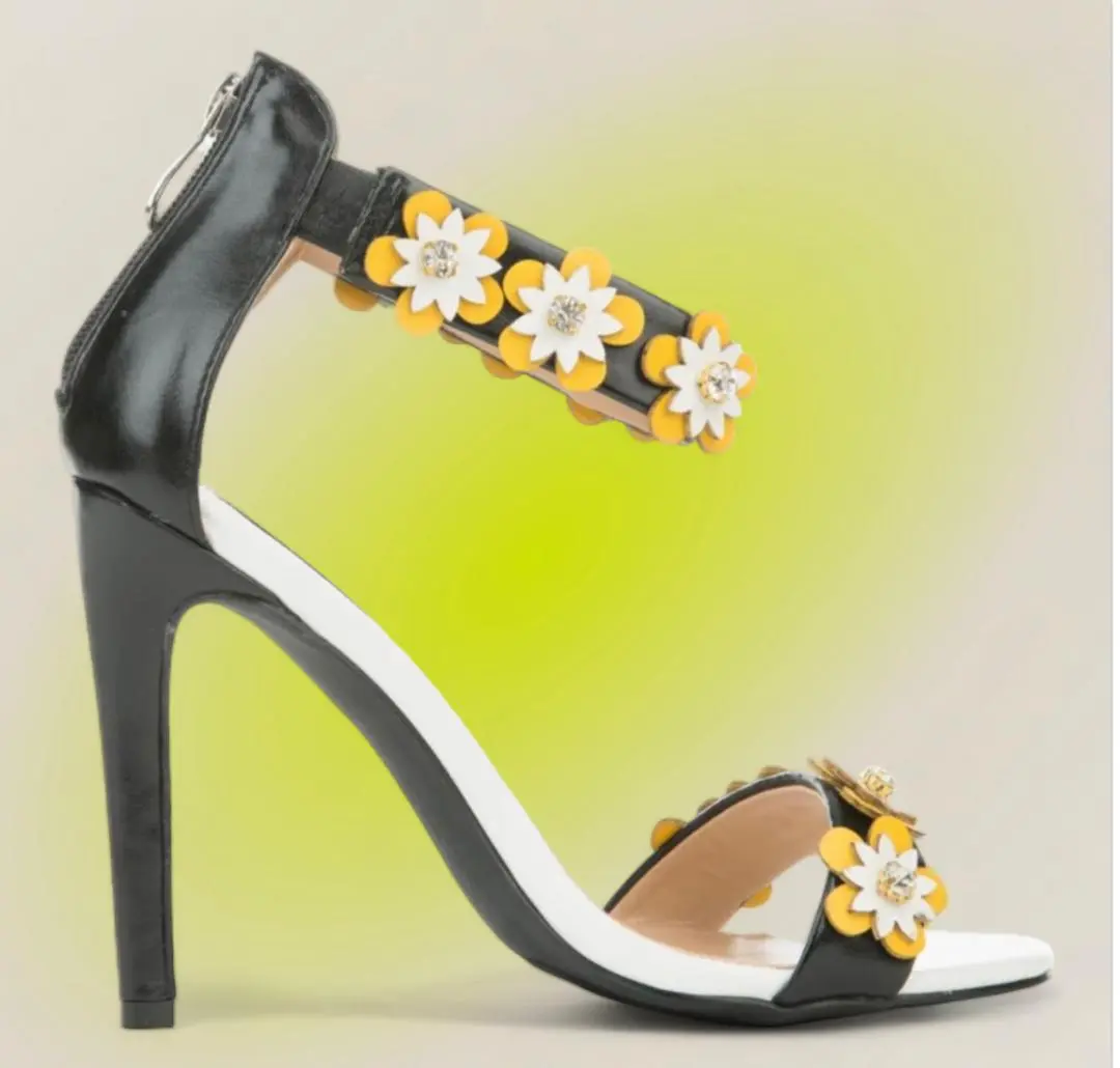NWT- Cape Robbin Suzzy-64 High Heel BLACK- SZ 6.5