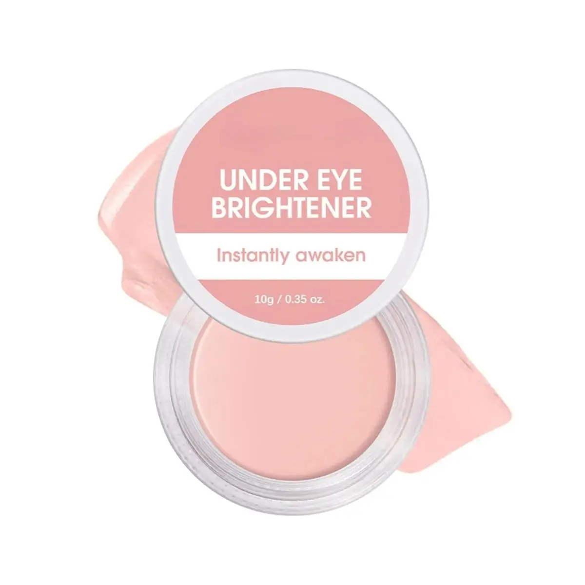 Hydrate + Brighten Color Corrector & Concealer Cosmetic - Moisture-Boosting Under Eye Makeup with Hyaluronic Acid, Shea Butter, Lightweight Radiant Flawless Coverage, Smooth Blendable (0.35oz)