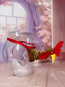 TUOLIDI Christmas gifts Halloween gifts Comfy Breathable Mankini Men briefs Thong Underwear boxer cock elephant reindeer cute cartoon