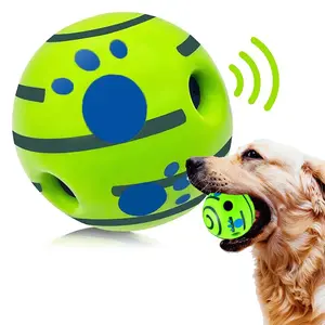 Durable Squeaky Wag Ball - Interactive Dog Toy for Training, Indoor & Outdoor Use, Summer Pet Gift