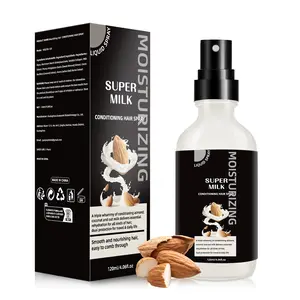 Super Milk Conditioner Hair Detangler Spray, Nourish Hydrate Soften Hair Moisture, Intensely Moisturizing Hydrating, Anti Frizzy Dry Haircare Moisturizer (120ML/4.06Fl.oz)