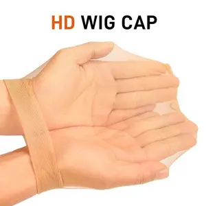 Simidola Hair HD Wig Cap 2Pcs/Pack Hiarnet Invisible Stocking For Women-1-1