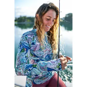 Radiant Redfish Solstice Hooded Sunshirt