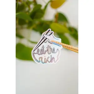 Eat The Rich Sticker