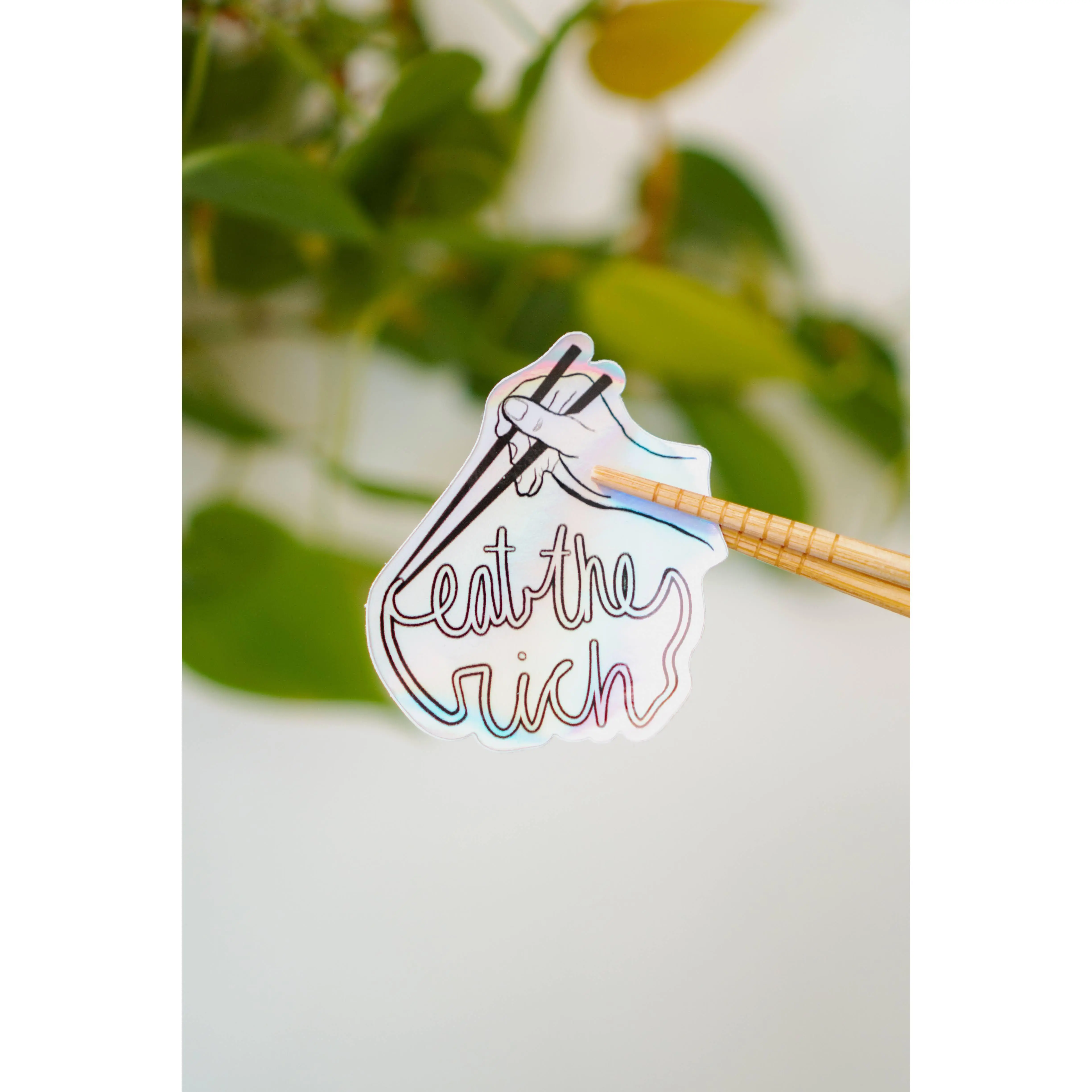 Eat The Rich Sticker