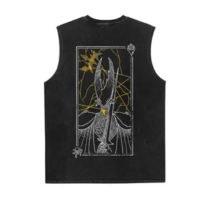 Game Vintage Tank 90s Graphic Sleeveless Tank Tops Men Vest Streetwear Outfits Men Vacation Outfits Sleeveless Shirt