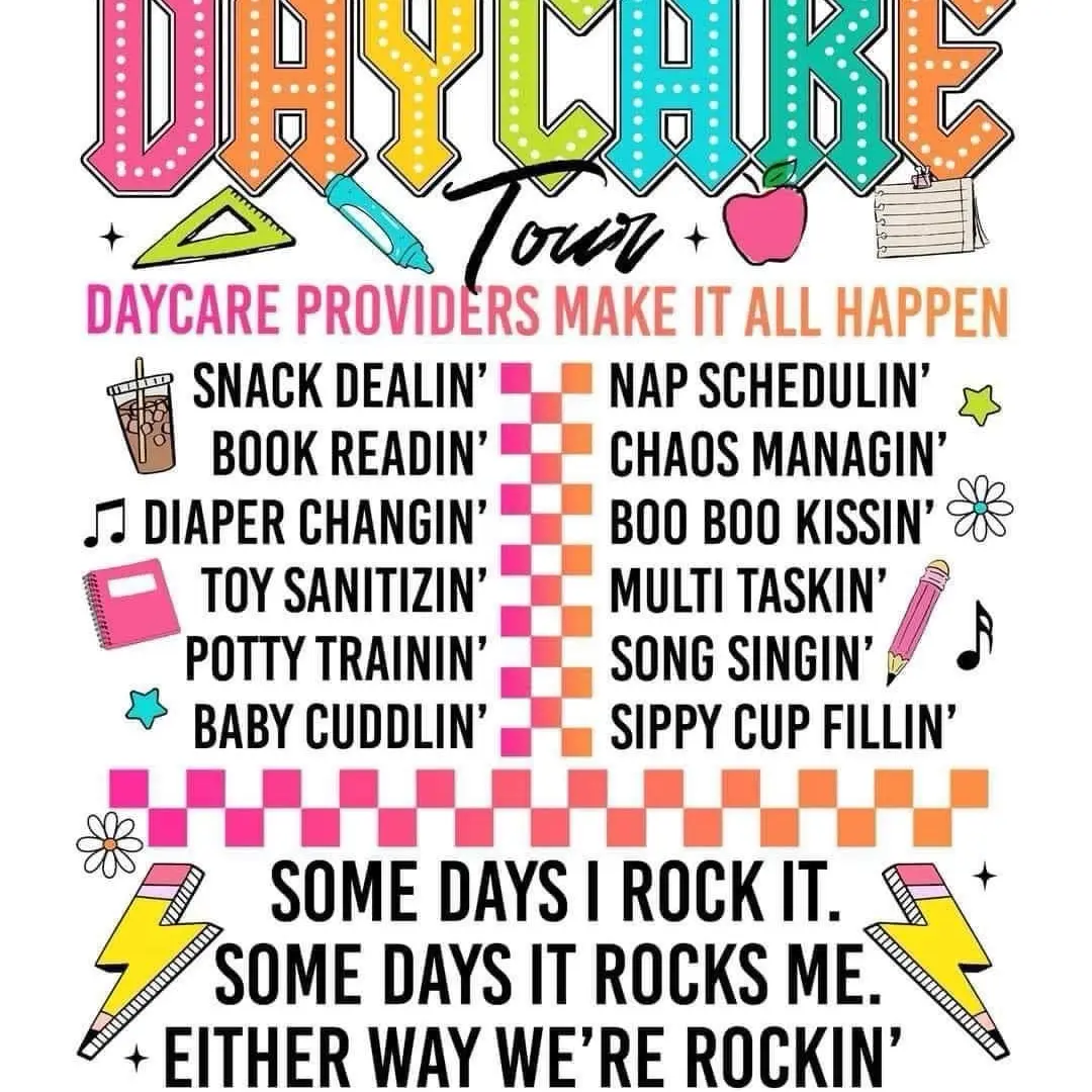 Daycare Sublimation Print Daycare Sublimation Print