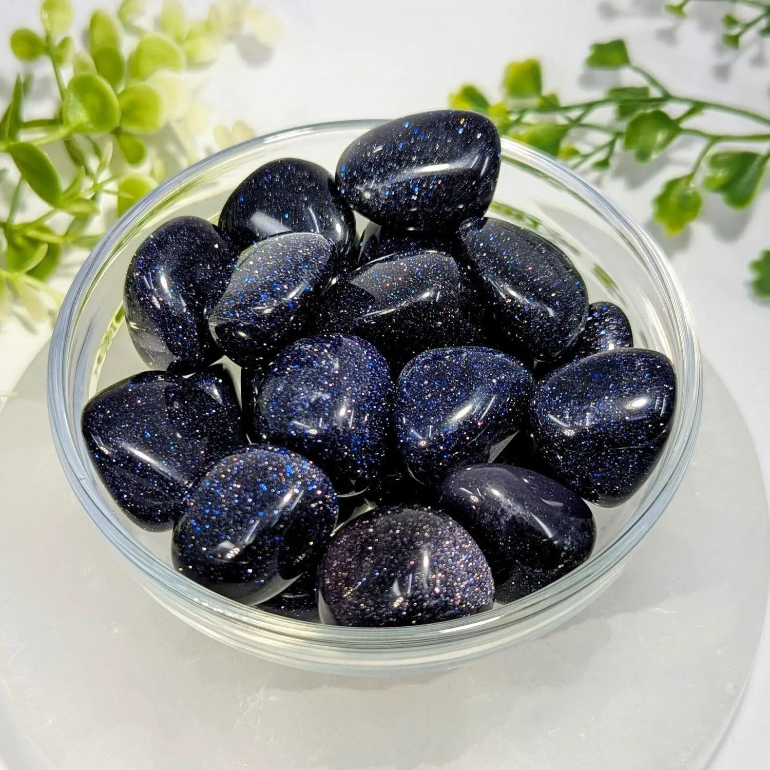 Blue Sandstone Tumbled Stone