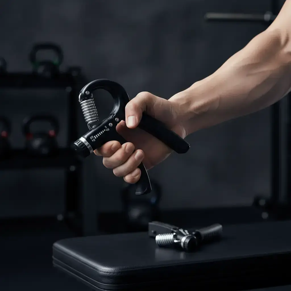Hand Grip Strengthener, Grip Strength Trainer, Non-slip Gripper Adjustable  Resistance 5-60kg, Fitness Equipment, Workout Equipment, Gymtok - TikTok  Shop