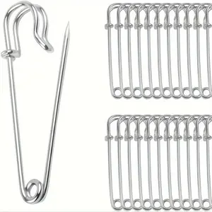 Safety Pin, 30pcs/set Large Safety Pin, Sewing Accessories for Clothes, Quilt, Blanket, DIY Sewing Supplies for Home Use, Sewing Supplies Crafts