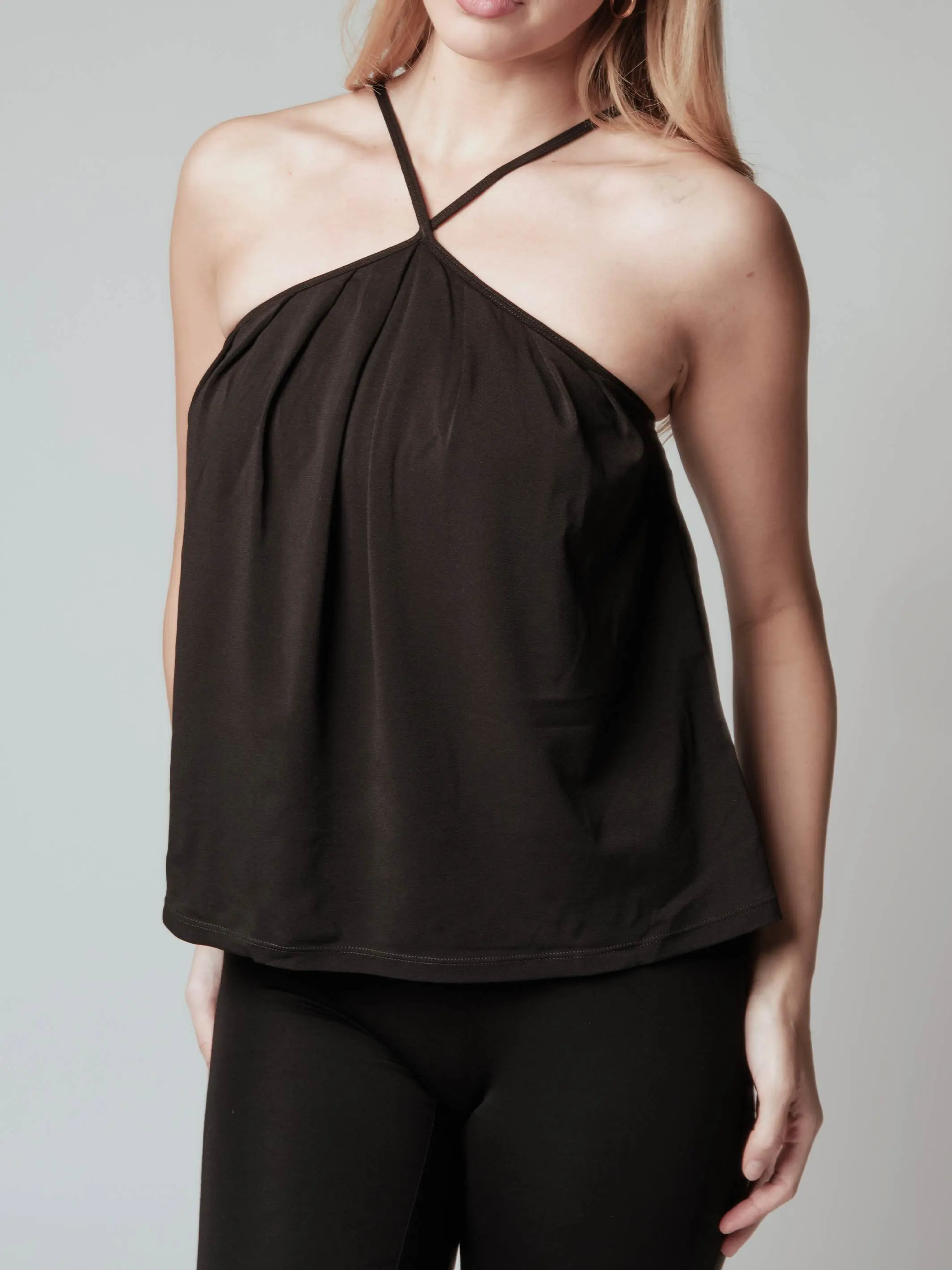 cross crop top - TikTok Shop