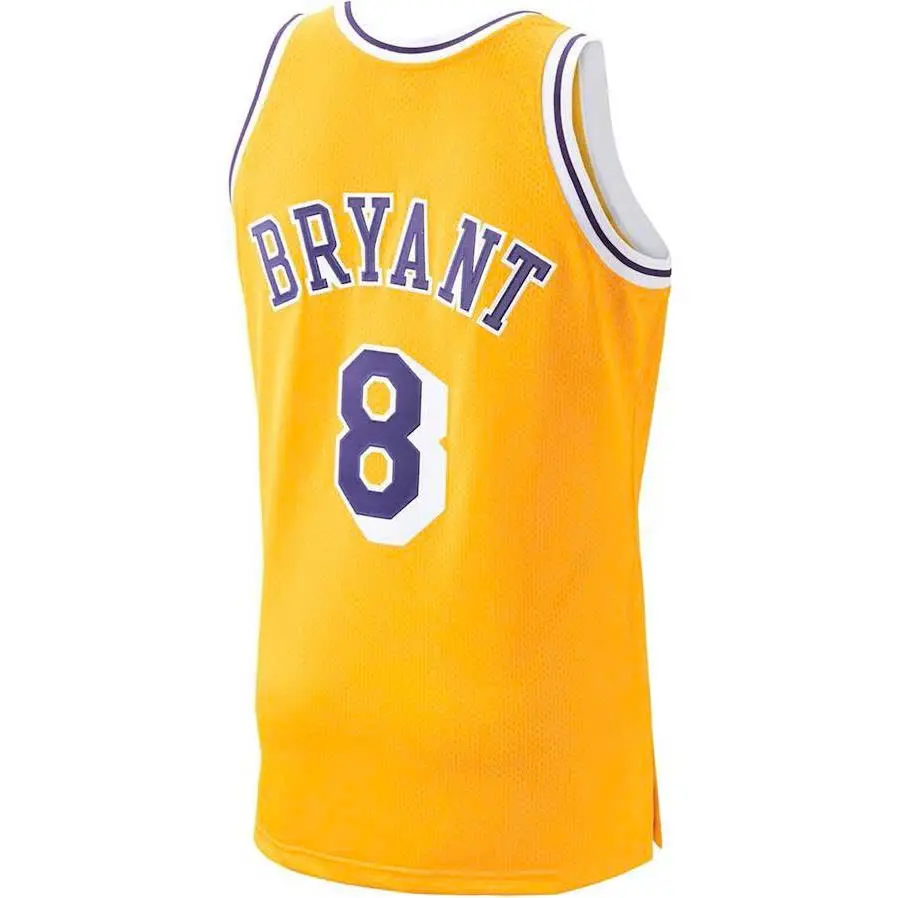 Kobe Bryant #8 Classics 1996-97 season jersey with full logo for men.