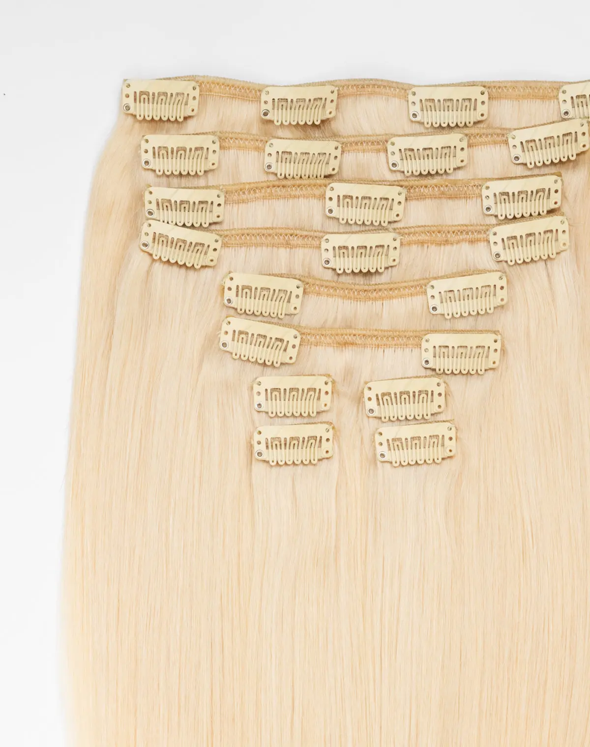 14" Regular Clip-In Straight | #10N Lightest Blonde 14" Regular Clip-In Straight | #10N Lightest Blonde