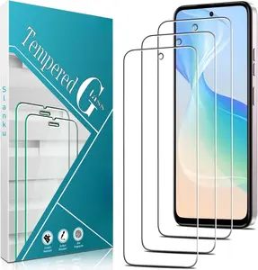 3 Pack Tempered Glass for Moto G Stylus 5G 2024 Screen Protector, Touch Sensitivity, Scratch Resistant, Bubble Free, Case Friendly Installation Smartphone