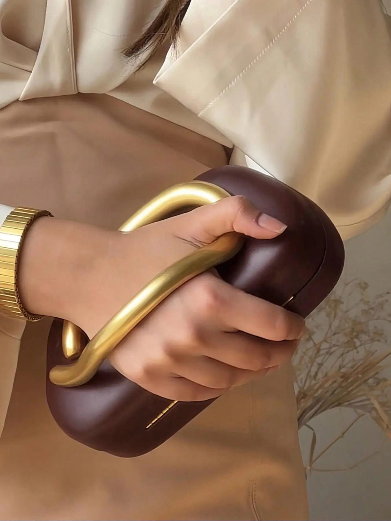 Women's Fashionable Solid Color Evening Bag, Elegant PU Leather Clutch Bag for Party, Trendy All-match & Exquisite Bag for Birthday Gift