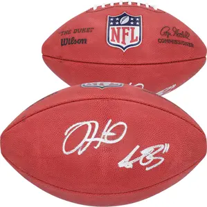 A.J. Brown and Jalen Hurts Philadelphia Eagles Autographed Duke Full Color Football - Fanatics Authentic Certified