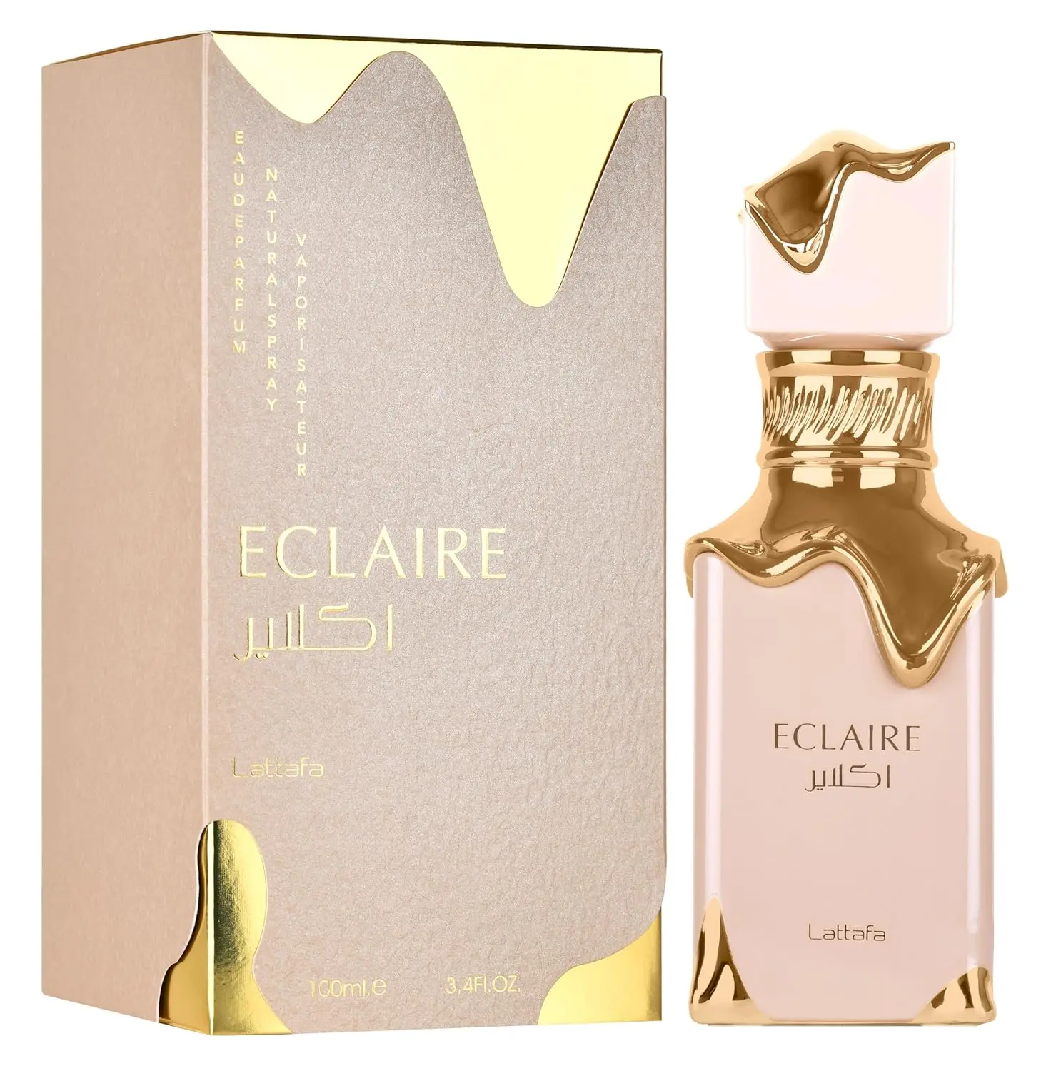 Lattafa Eclaire for Women 3.4 Ounce (100ml) Eau De Parfum Spray Perfume Fragrance Floral Fruity Lattafa Eclaire for Women 3.4 Ounce (100ml) Eau De Parfum Spray Perfume Fragrance Floral Fruity