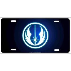 Jedi Order novelty license plate decorative vanity front car tag