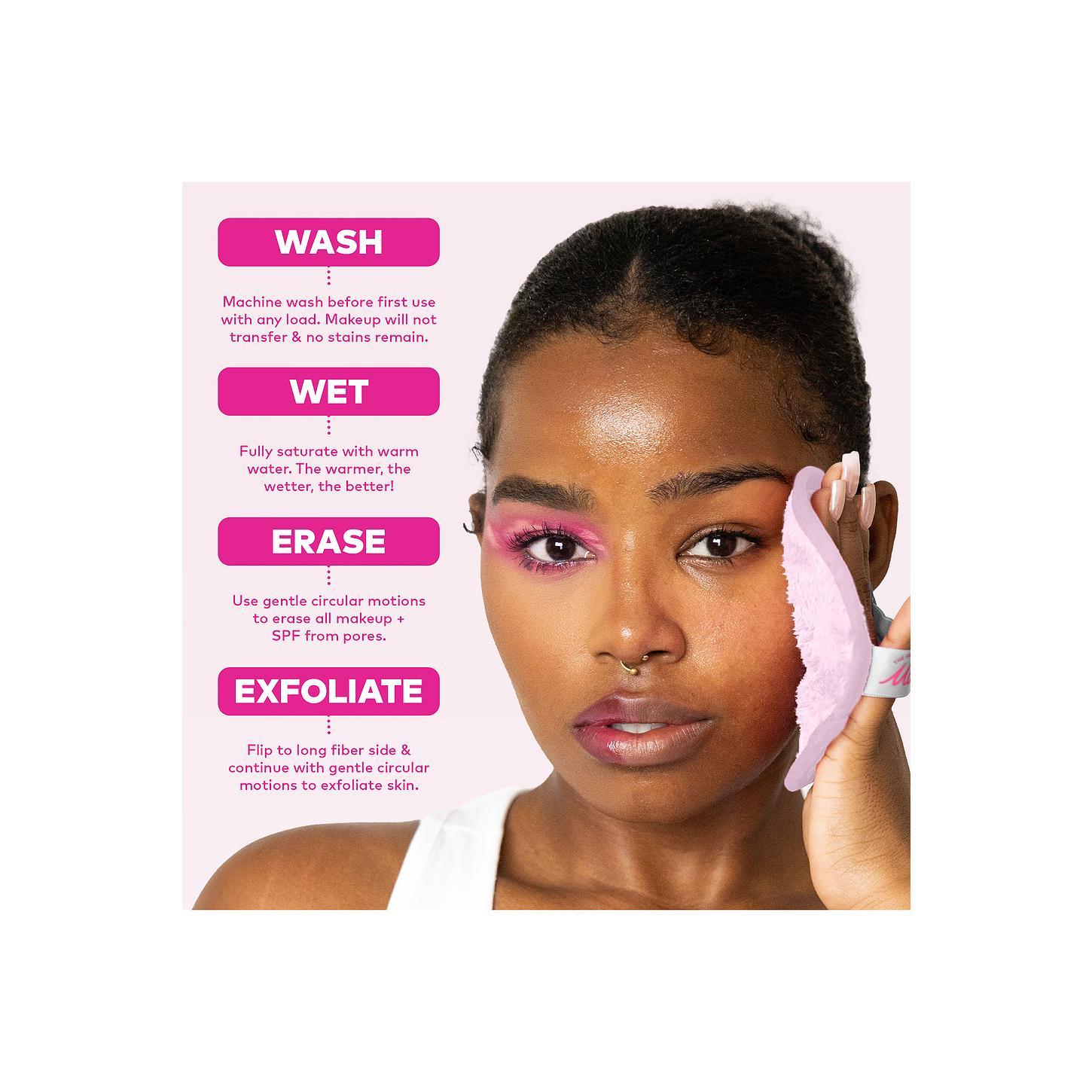 MakeUp Eraser Silver Infused Pro in Pale Pink MakeUp Eraser Silver Infused Pro in Pale Pink