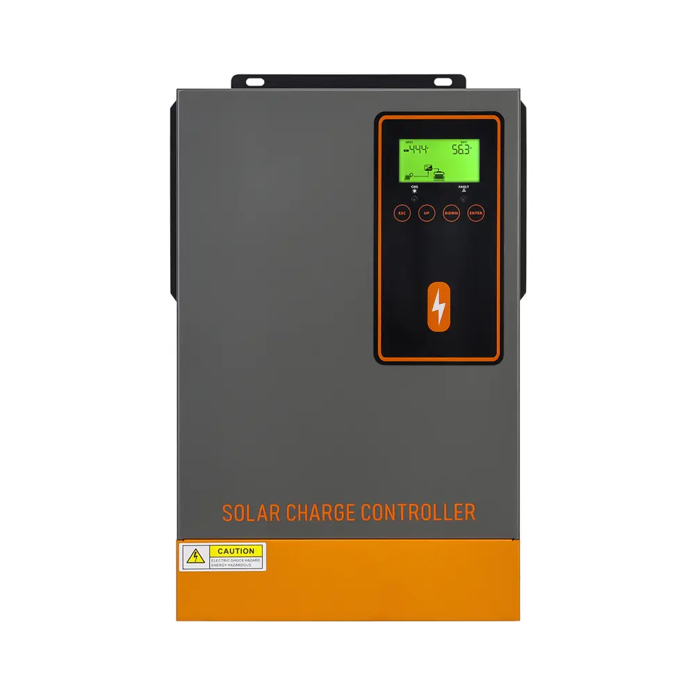 PowMr 140A MPPT Solar Charge Controller - 140A Max MPPT Solar Charger, 12V-48V Off-Grid 6500W Device, 500V PV Max Input, 60V-450V DC Range, 12AWG Wire, Large LCD Screen, Dual Smart Fans, Compatible with Variety of Battery Types for Off-Grid Users