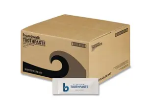 Boardwalk Toothpaste Peppermint 0.15 oz Sachet 1000 Carton Clear Mint Flavor Oral Care