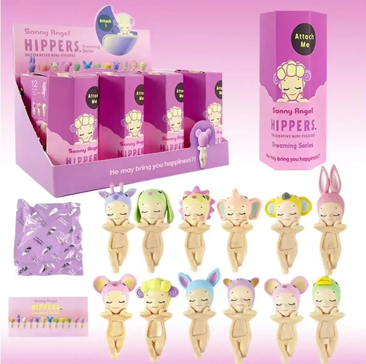 SA Dreaming Hipper Cute Mini Figure Blind Box for Sweet Moments | Limited Edition Mini Figure Blind Box | Adorable Collectible Gift