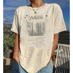 Folklore Tracklist Shirt, Folklore Shirt Sweatshirt, Hoodie, Sweatshirt, Hoodie, Comfort Colors