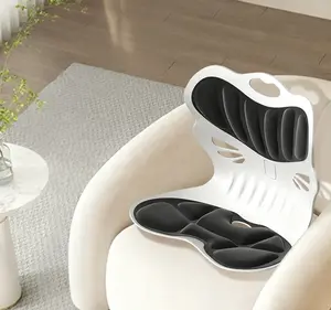 All-in-One Posture Correction Seat Cushion, Comfortable Ergonomic Backrest, Relieves Back Pain for WFH & Daily Use Viral Ergonomic Seat Protection