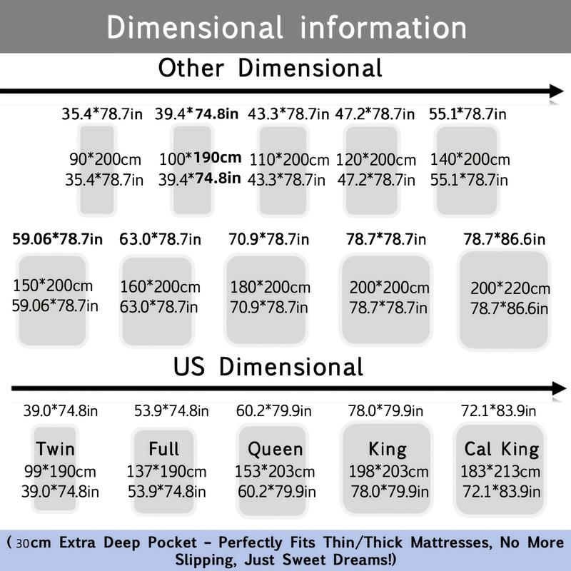 Solid Color Waterproof Plaid Textured Fitted Sheet, Soft Simple Bedding Quilted Mattress Cover for Bedroom, Pillow Case without Filler, Summer Bedroom Decor, Protective Sheets