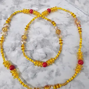 Oshun necklace eleke collar de ochun