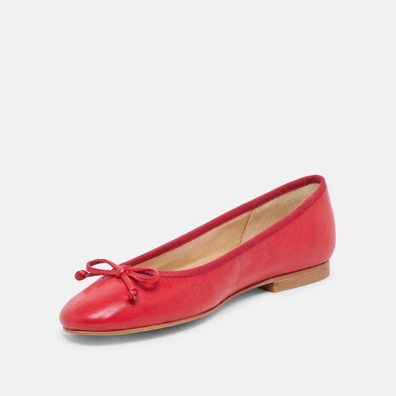 Dolce Vita RITLA BALLET FLATS CHERRY LEATHER