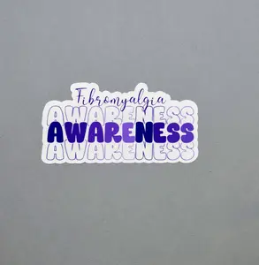 Fibromyalgia Awareness Sticker