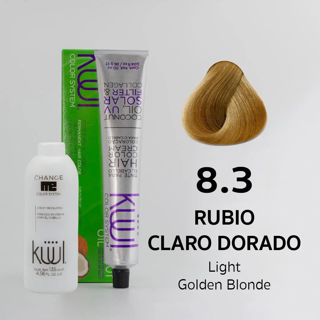 8.3	Light Golden Blonde