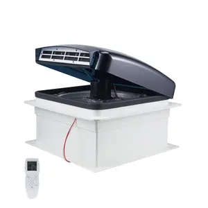 【FathersDayGift】 VEVOR RV Vent Fan, 14 inch RV Roof Vent Fan 12V, Powerful 10-Speed Reversible Fan with Remote Control, Built-in Rain Cover, Power Top Lid,12 inch Fan Blade,Fits 14 x14 inch Roof Openings