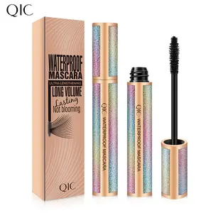 Waterproof Smudge-Proof 4D Silk Fiber Lash Mascara for Long Lasting Thickening and Curling Lashes Makeup Cosmetic