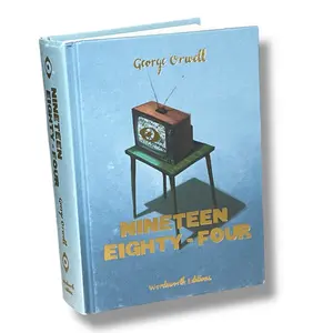 1984 Nineteen Eighty-Four by George Orwell - Collectible Compact Hardcover