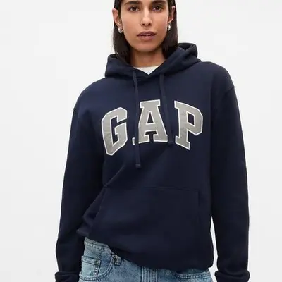 Navy Blue Gap Red Blue Sweatshirt Apparel Youth Navy Blue Hoodie - Main Image