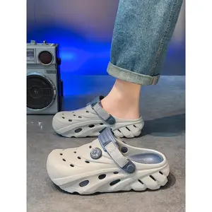 Unisex Classic Comfortable EVA Clogs, Casual Soft Cushion Breathable Hole Shoes for Beach & Daily Wear, Fashionable Shoes for Women & Men, Boy