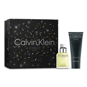 Calvin Klein Eternity for Men 2pc Gift Set | Fresh Aromatic Classic Cologne + Body Wash