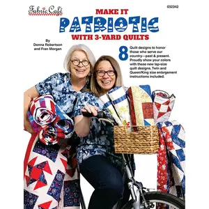Make It Patriotic w/ 3-Yard Quilts Quilt Book from Fabric Cafe