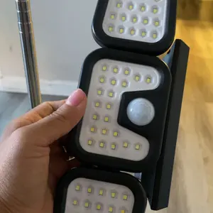 2 Pack LED Motion Sensor Solar Lights Outdoor IP65 Waterproof Security Lamp New, TikTokShopBlackFriday