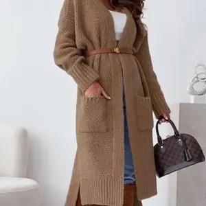 Soana Boutique Khaki Cardigan
