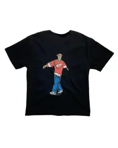 Ink Detroit - Tupac Button Up Heavyweight Baseball Jersey - Black