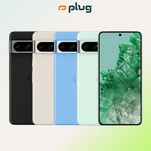 Refurbished Google Pixel 8 Pro (Unlocked) - Acceptable Condition with 1-Year Warranty by Plug