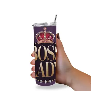 Boss Lady 20oz Stainless Steel Tumbler
