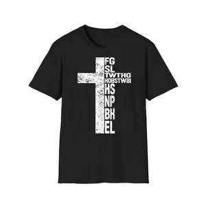 for God So Loved The World FGSLTWTHGOB Faith Christian Retro T-Shirt
